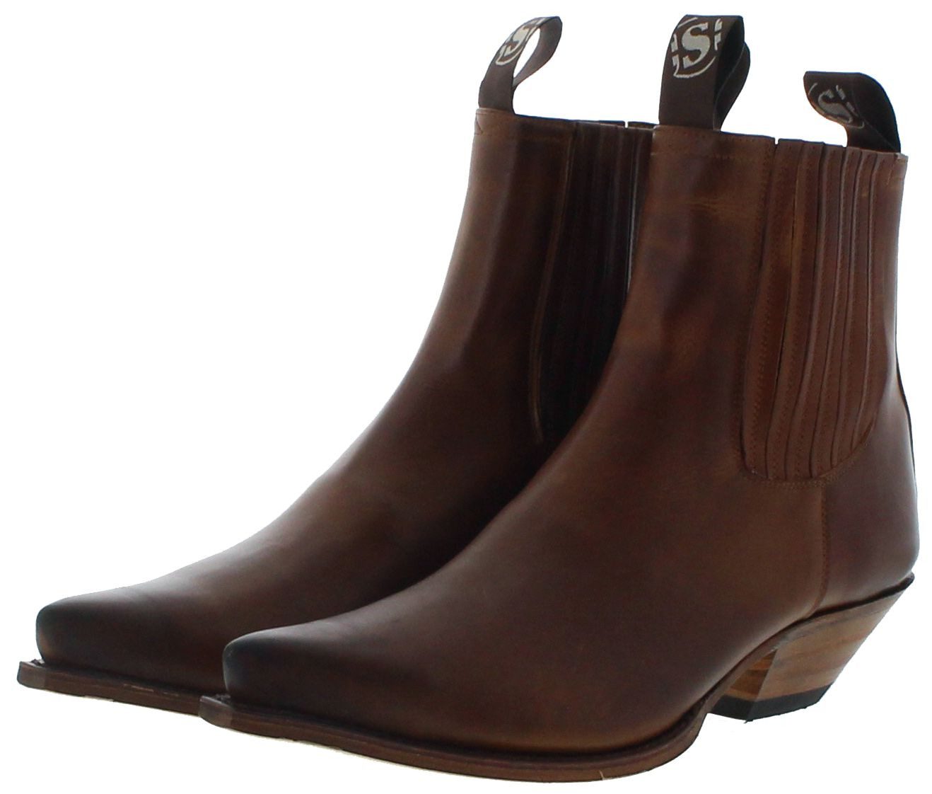 1692 CUERVO IBIZA Braun Westernstiefelette