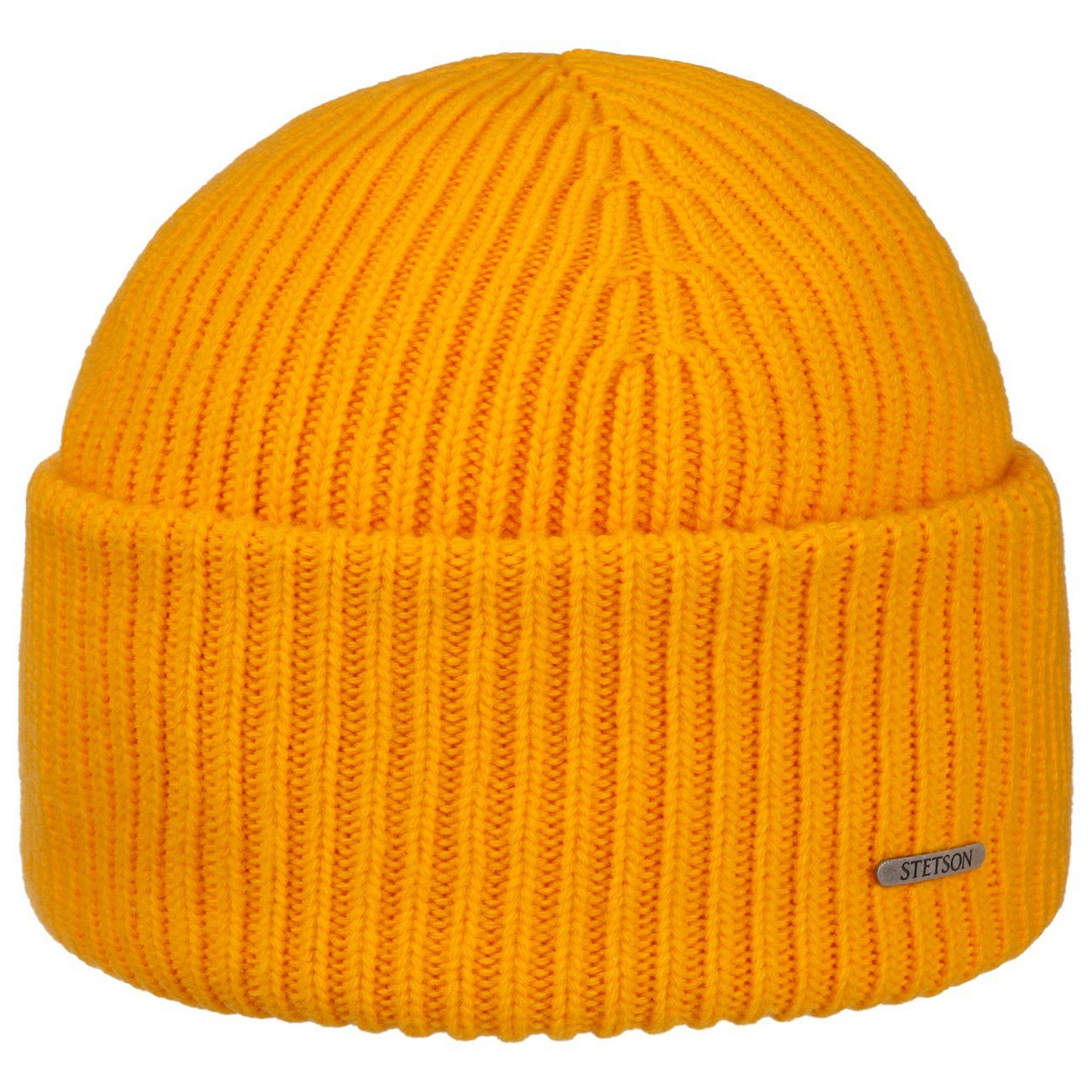 Stetson Beanie (1-St) Mütze mit Umschlag, Made in Italy