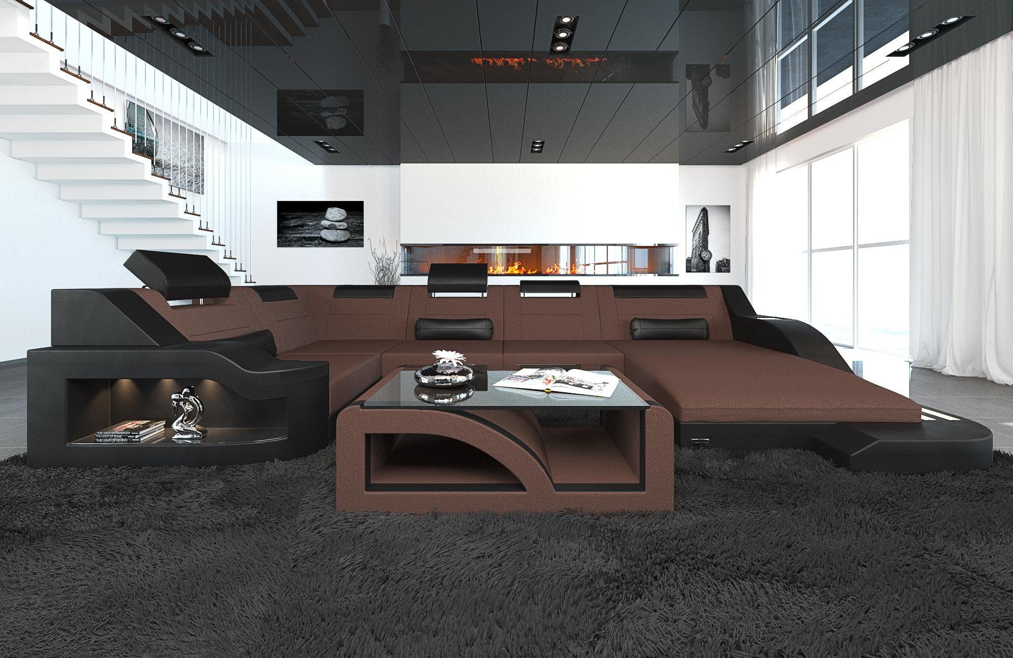 Sofa Dreams Wohnlandschaft Stoffsofa Couch Stoff günstig online kaufen