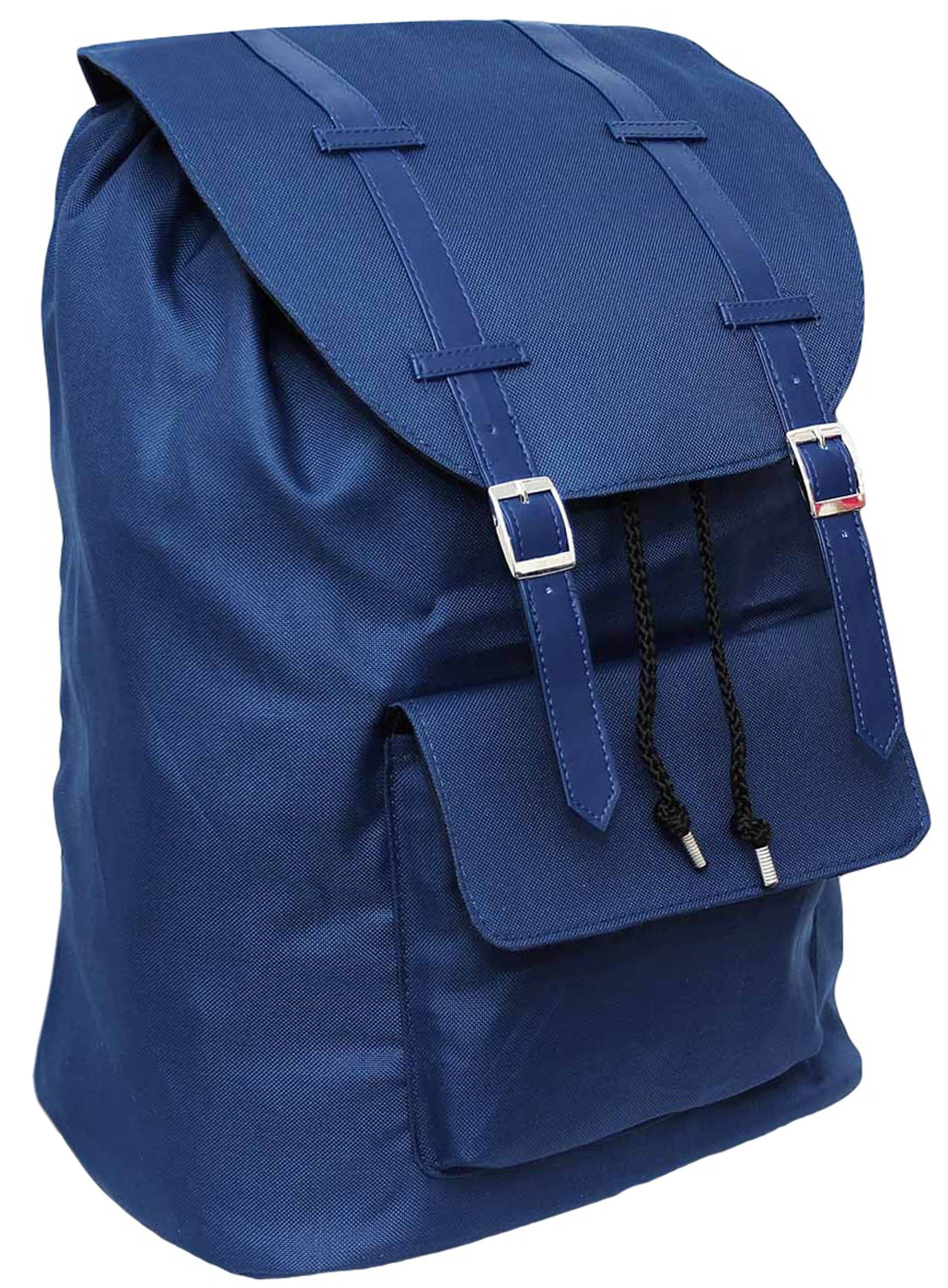 Sarcia.eu Rucksack Dunkelblauer Rucksack A4