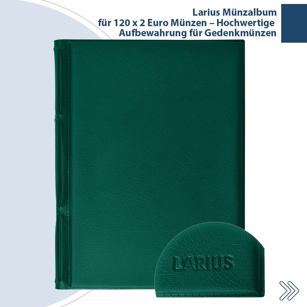 Larius Schmuckkasten Larius Münzenalbum für 120 Münzen günstig online kaufen