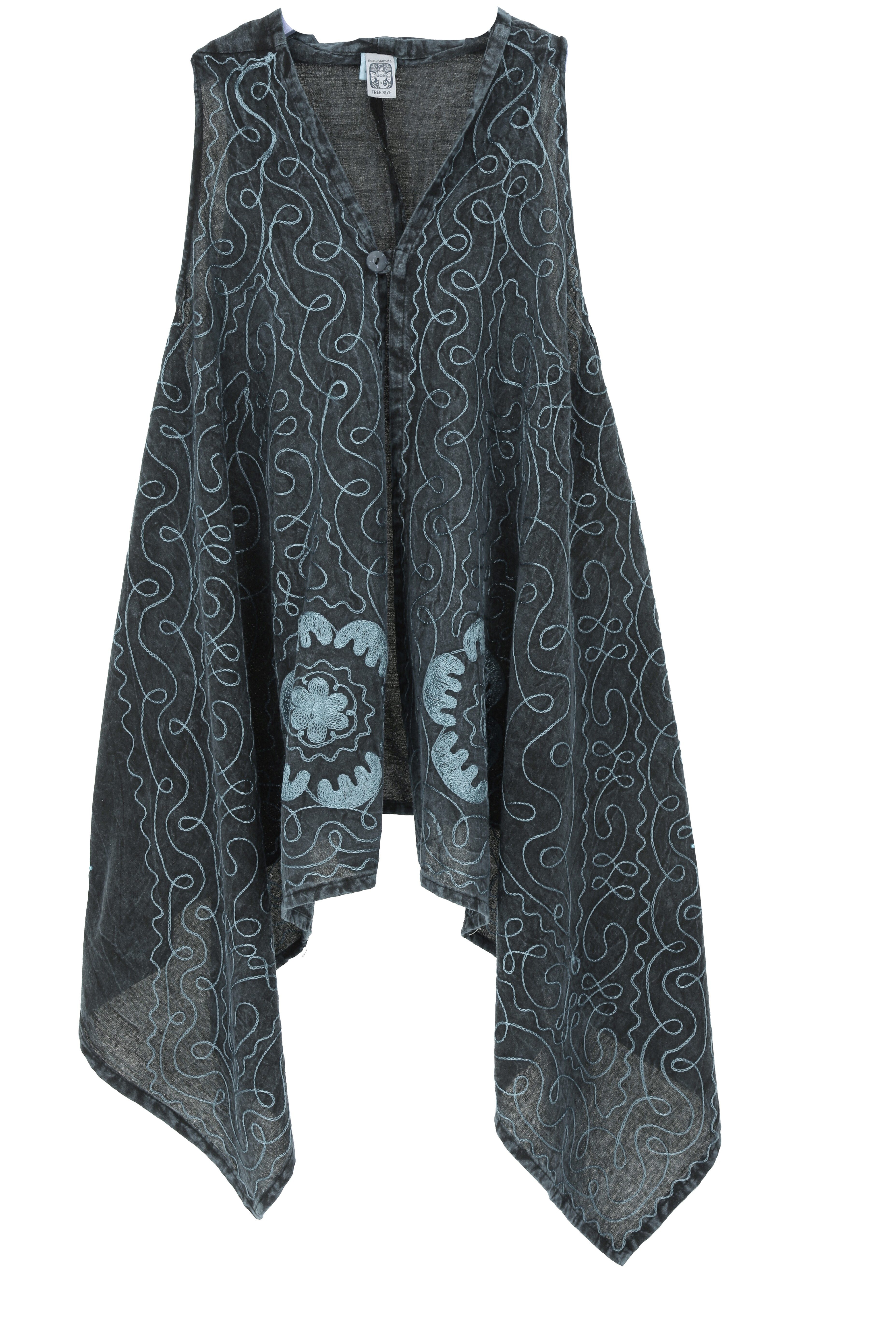 Guru-Shop Longbluse Boho Kaftan Mantel, langer günstig online kaufen