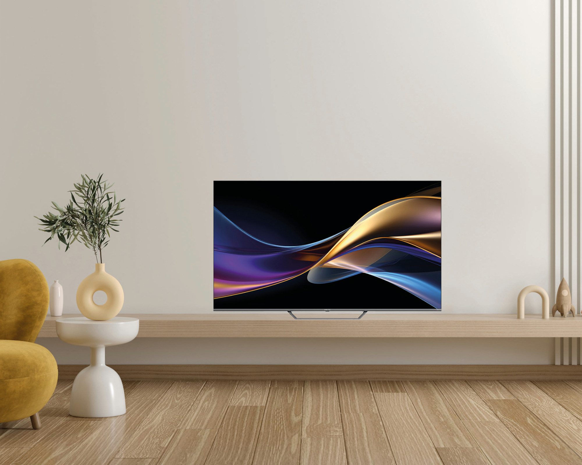 Metz Blue 43MQE7001Z LCD-LED Fernseher (108,00 cm/43 Zoll, 4K Ultra HD, Smart-TV, HDR10+, Roku TV)