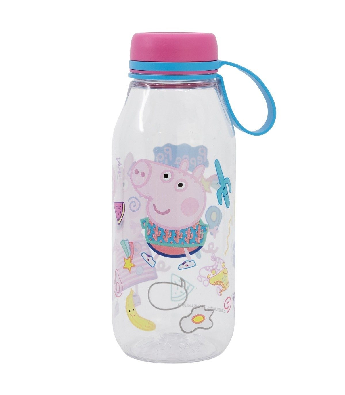 Peppa Pig Trinkflasche Ecozen Trinkflasche 460 ml Kinder Wasserflasche Adventure Bottle