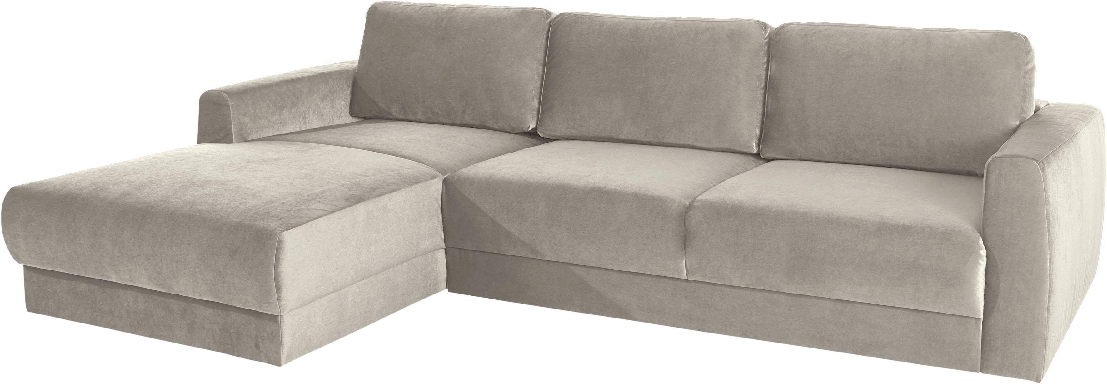 OTTO home Ecksofa Hobro L-Form, in 3 Bezugsqualitäten in vielen Farben