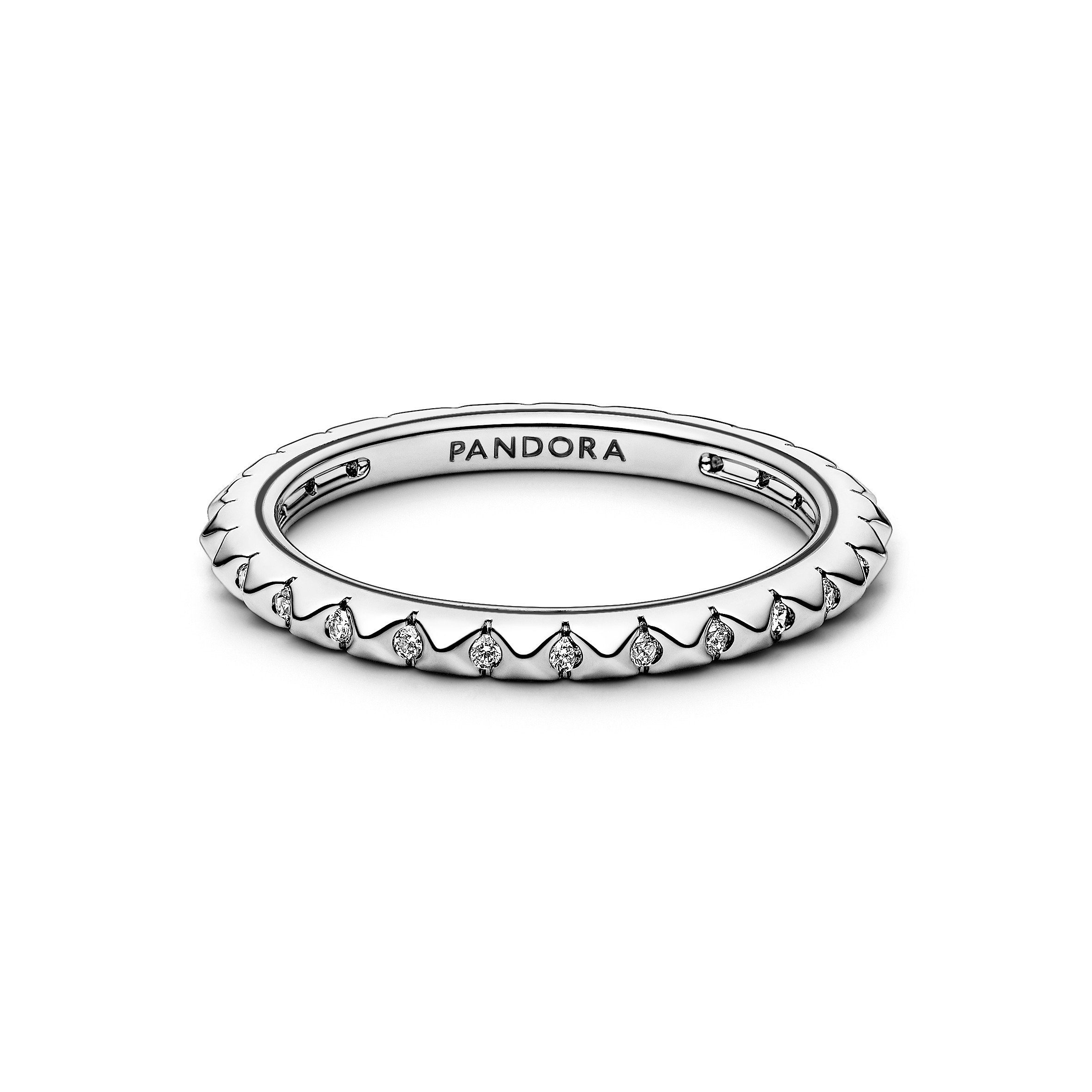 Pandora Silberring Pandora-Ring ME Pyramide 192800C01-64 SI 925 W64