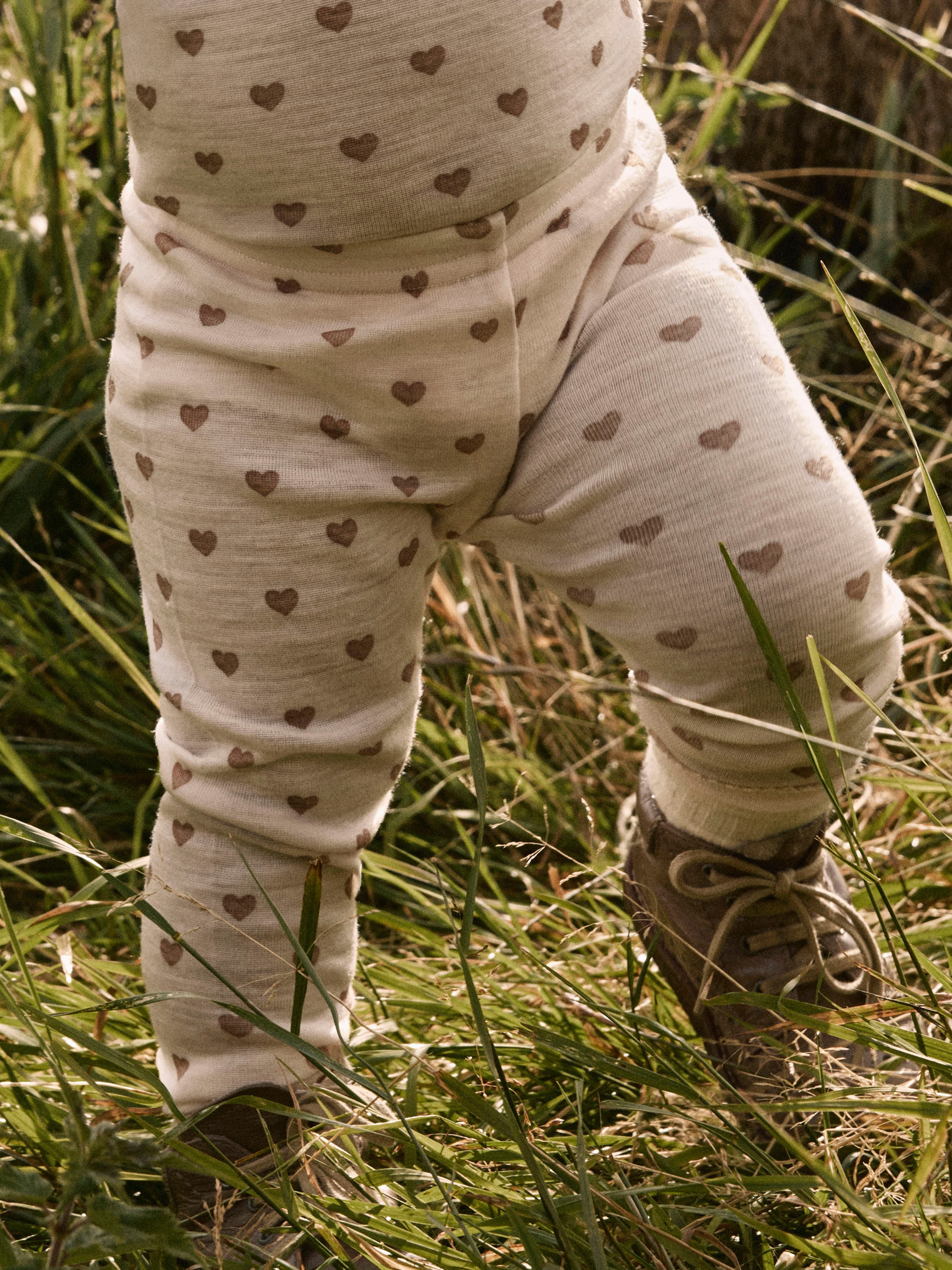 Lil' Atelier Leggings NBFNOEL NIA WOOL SLIM LEGGING LIL NOOS Aus reiner Wolle, wärmend und weich