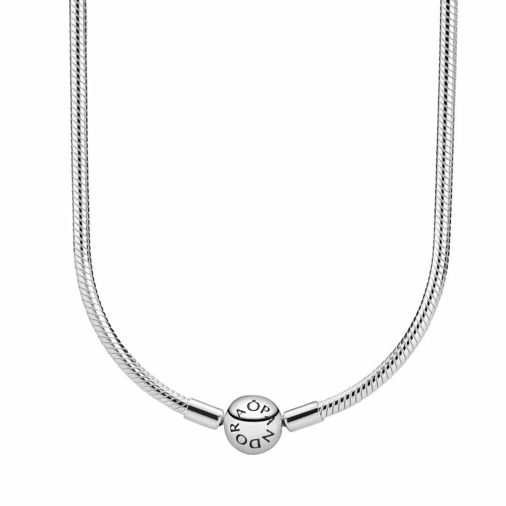 Pandora Kette mit Einhänger Silberne Halskette Moments 590742HV-45 - Länge: 45 cm