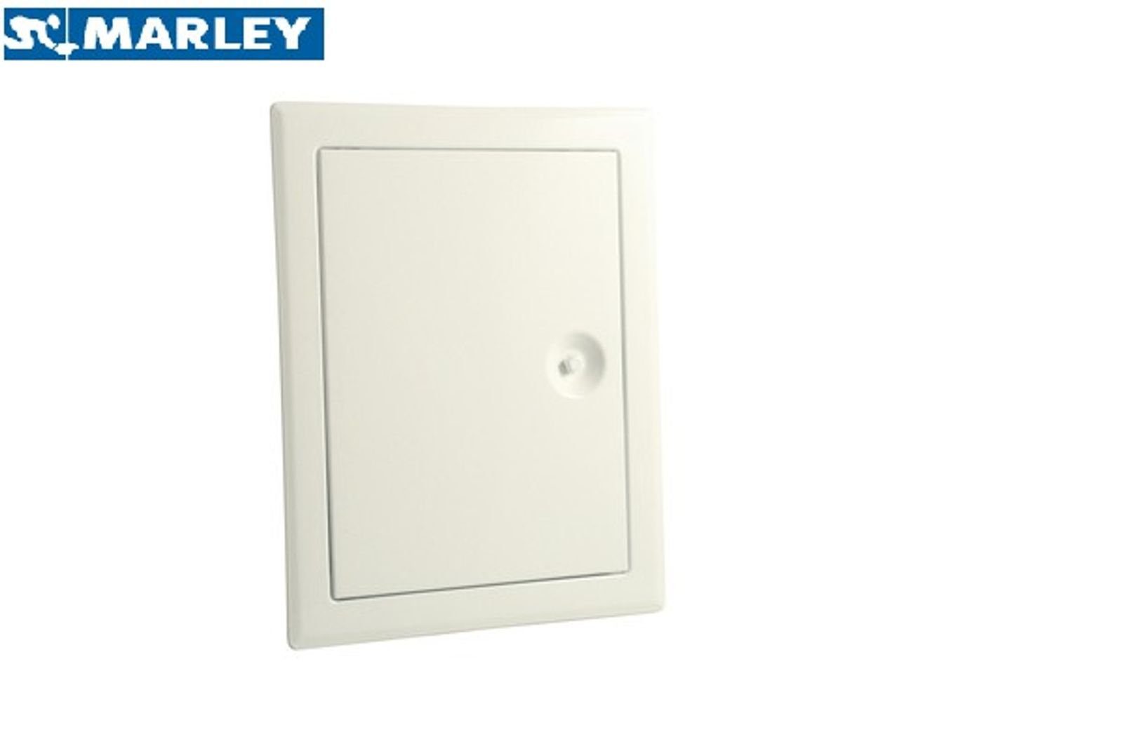 Marley Deutschland GmbH Wandfliese Revisionstür weiß beschichtet 150x200mm, Aluminium 0x0, Klappendeckel aushängbar, mit verdecktem Schnappverschluss