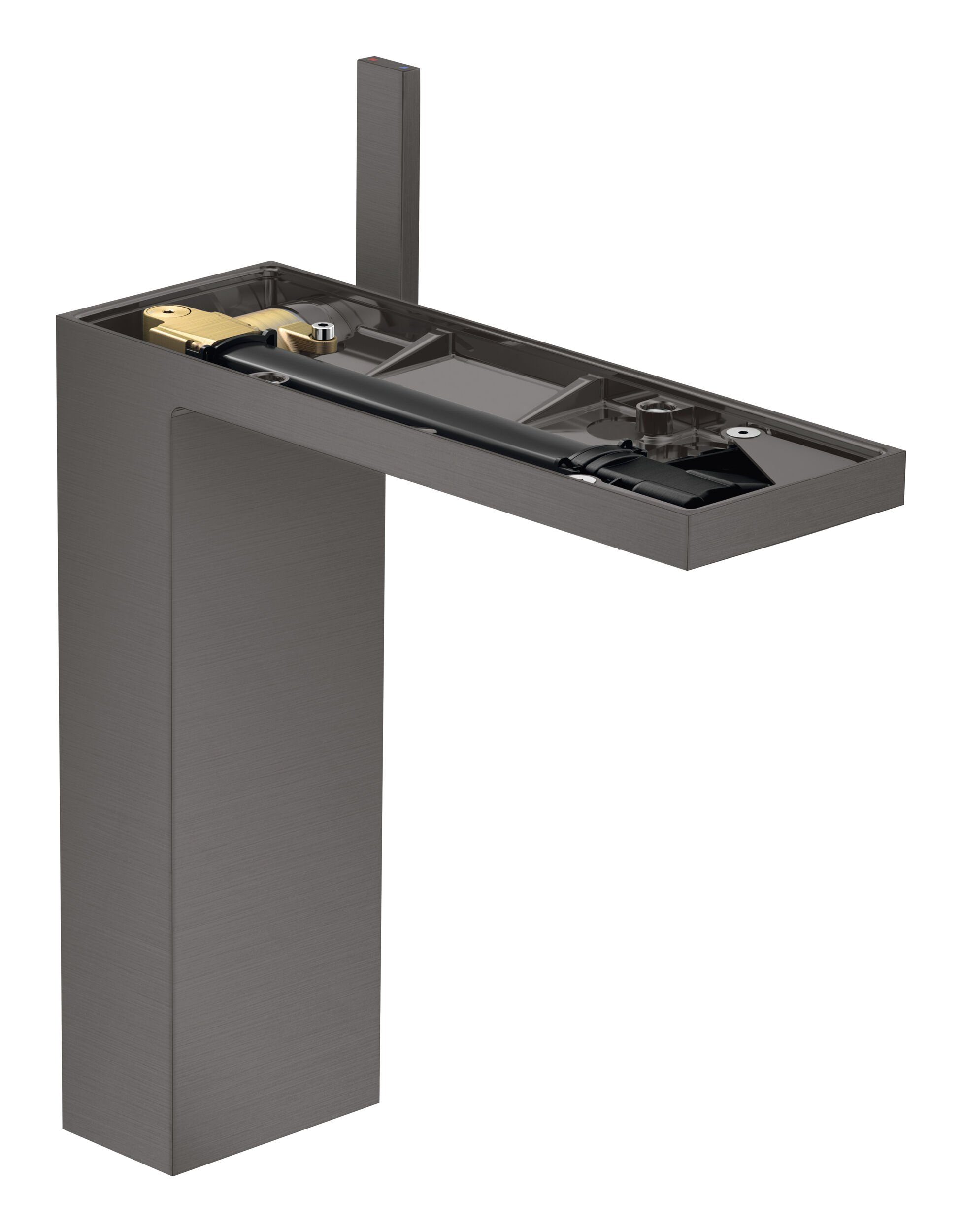 hansgrohe Waschtischarmatur Axor MyEdition 230 Waschtischmischer ohne Platte mit Push-Open Ablaufgarnitur