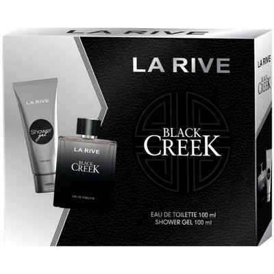 La Rive Gesichtspflege-Set »La Rive for Men Black Creek Geschenkset (Eau de Toilette 100ml+Duschgel 100ml)« Packung