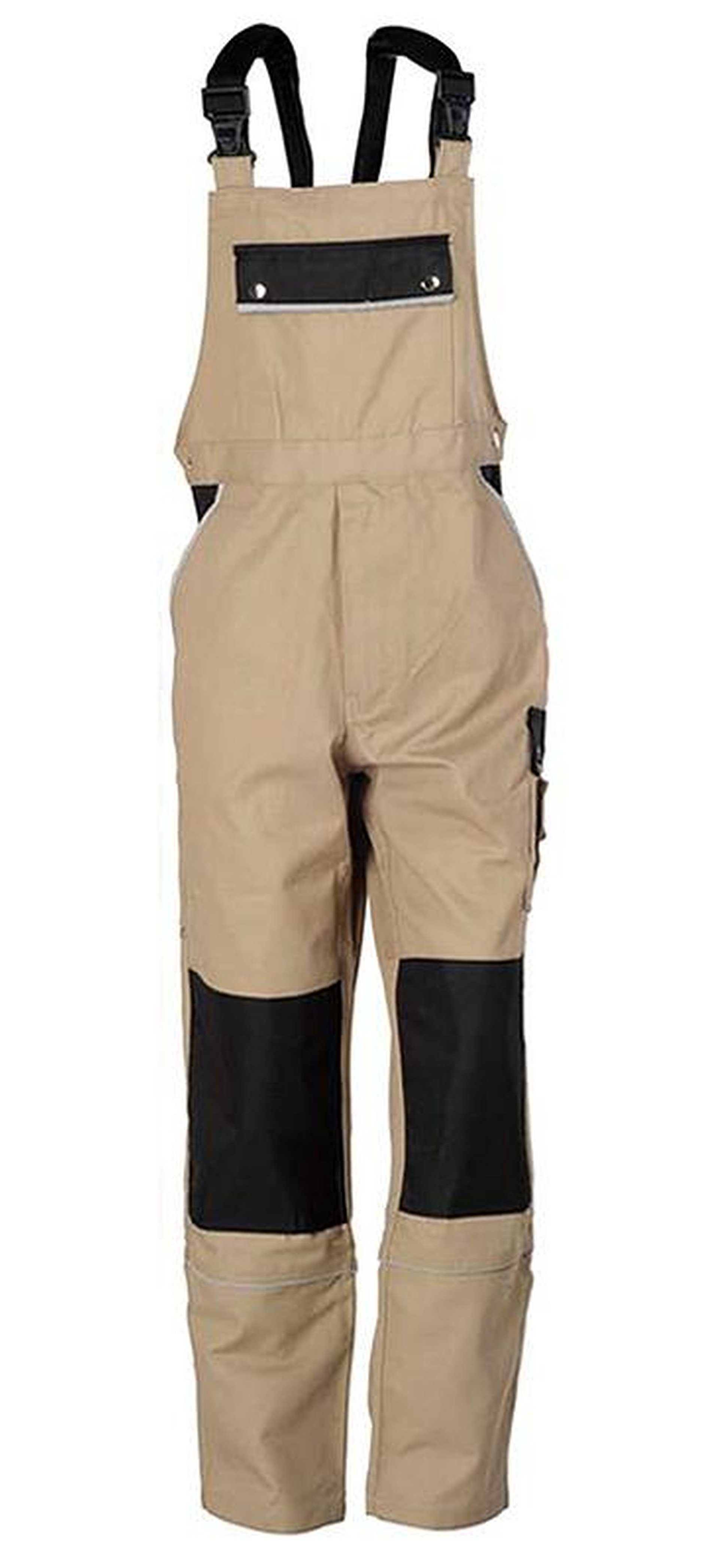 TMG International Arbeitslatzhose Latzhose Arbeitshose Cargohose Overall Blaumann