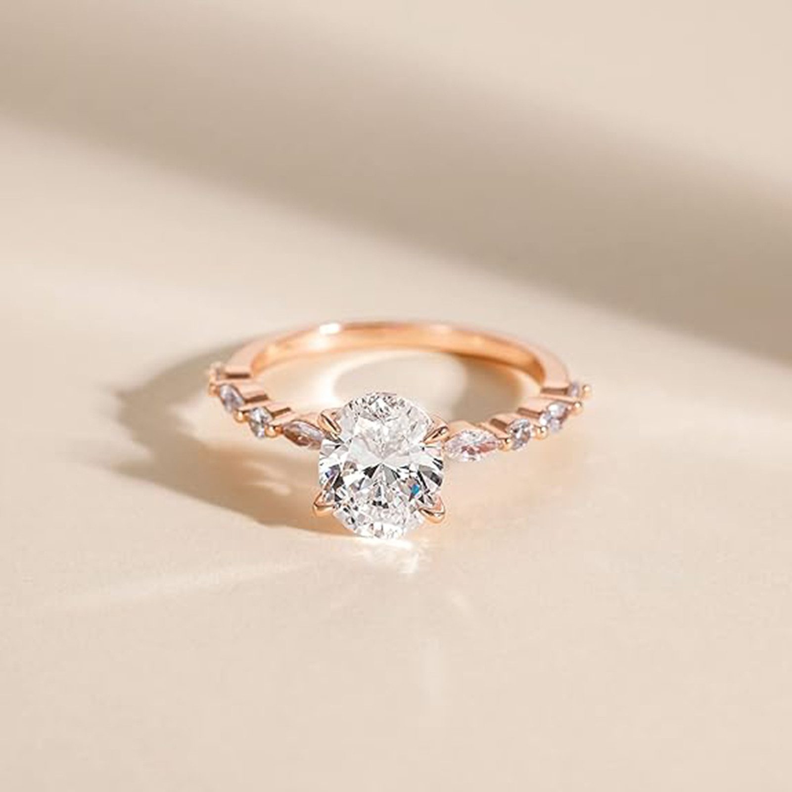 Jumpeak Diamantring 1,5ct E VS1 Vierzackiger günstig online kaufen