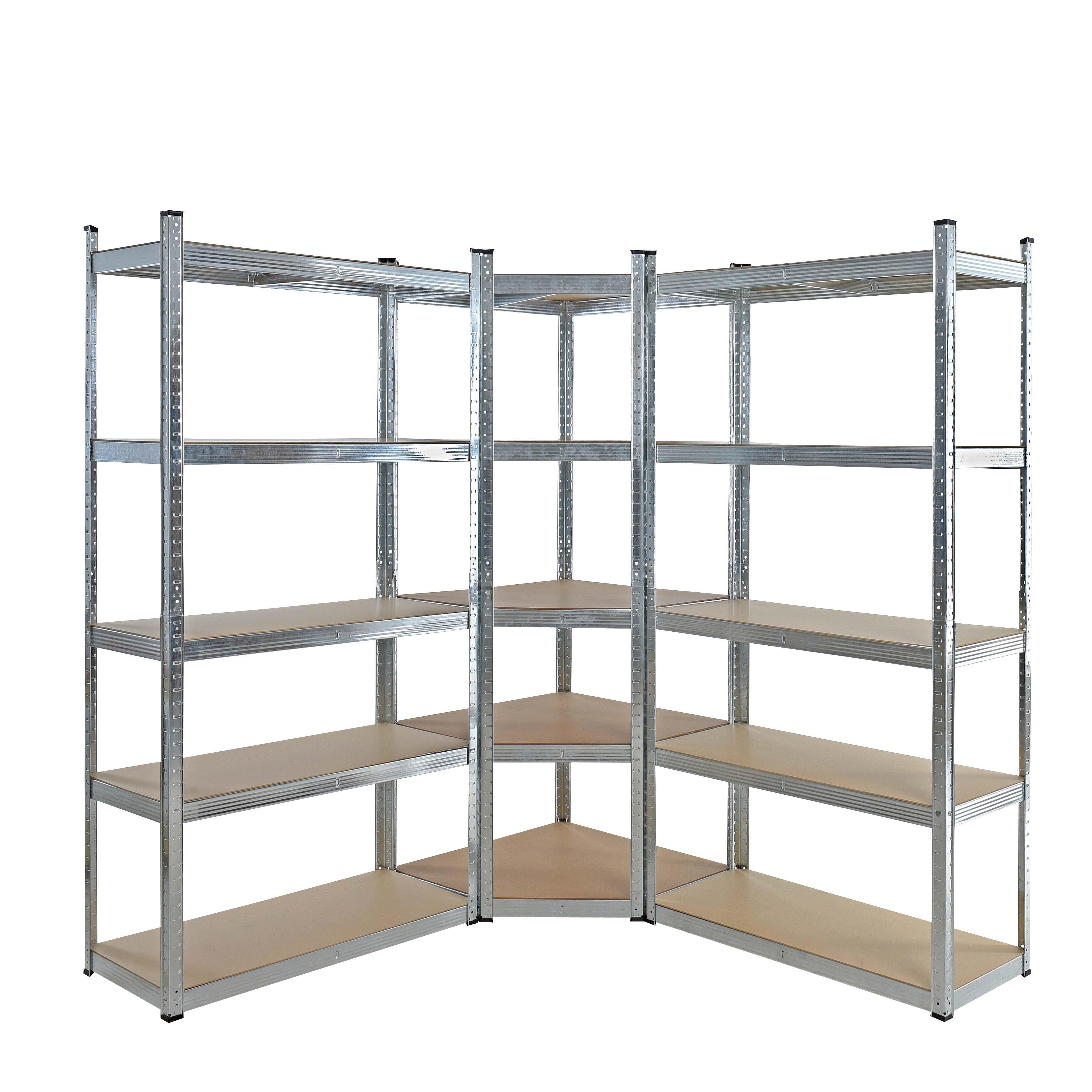 ESTEXO Regal Steckregal Set Eckregal Lagerregal Werkstattregal Kellerregal günstig online kaufen