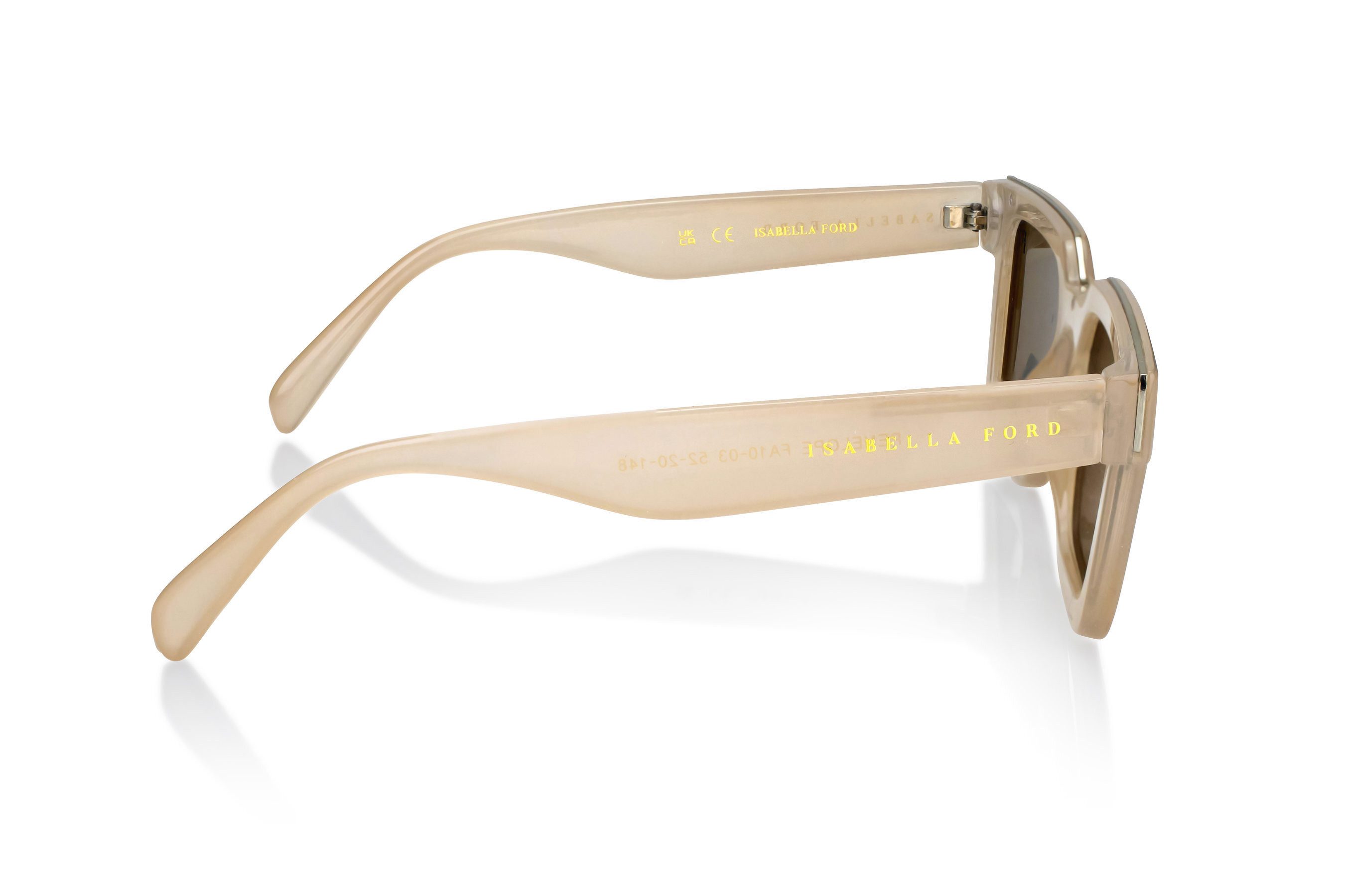 ISABELLA FORD Sonnenbrille FA10-03 Glass 0.74MM Polarized Lens UV400, CAT3.0