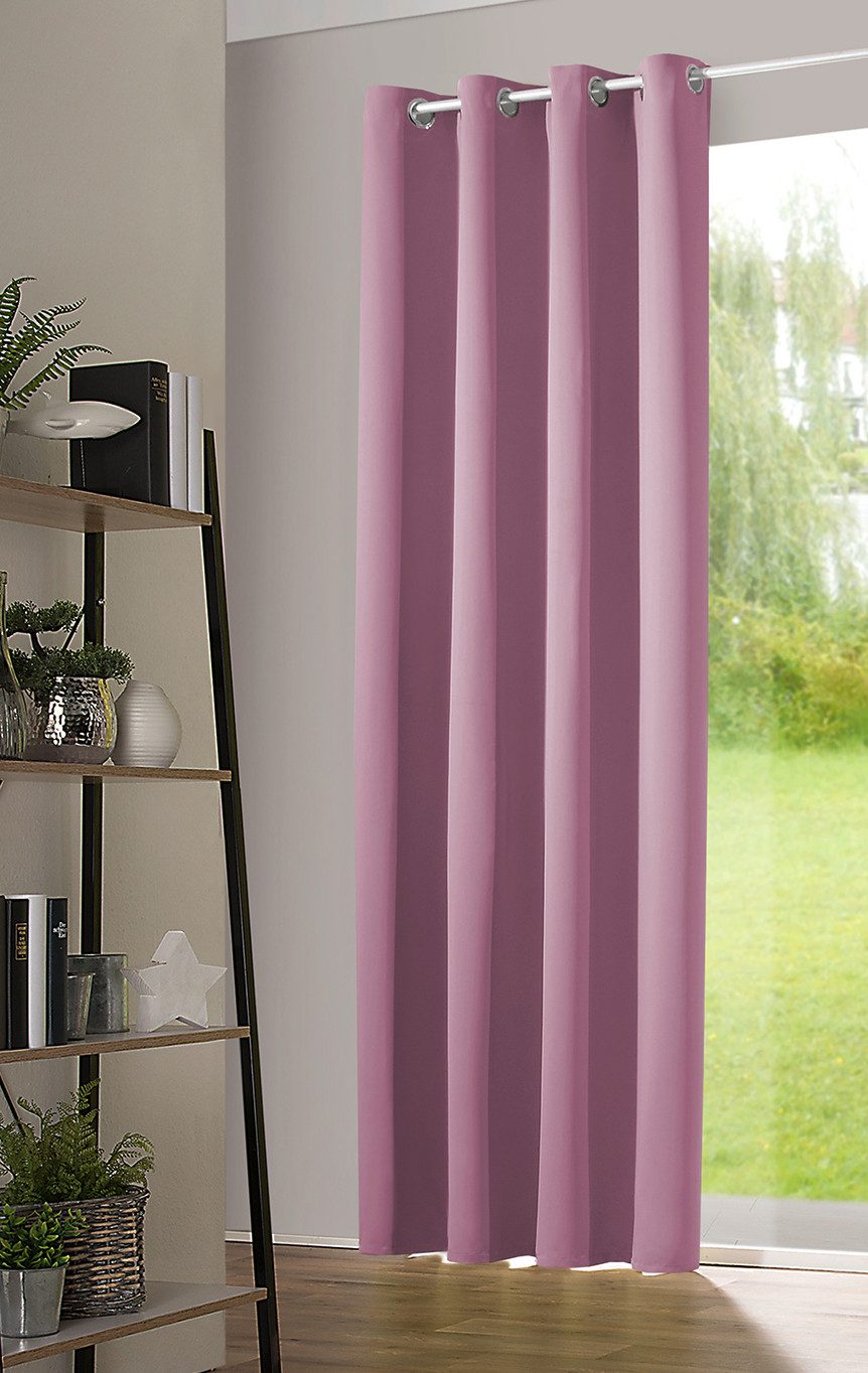 heimtexland Verdunkelungsvorhang Thermo- Verdunkelungsgardine Vorhang Ösens günstig online kaufen