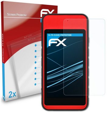 atFoliX Schutzfolie Displayschutz für Autel MaxiTPMS ITS600 Pro, (2 Folien), Ultraklar und hartbeschichtet