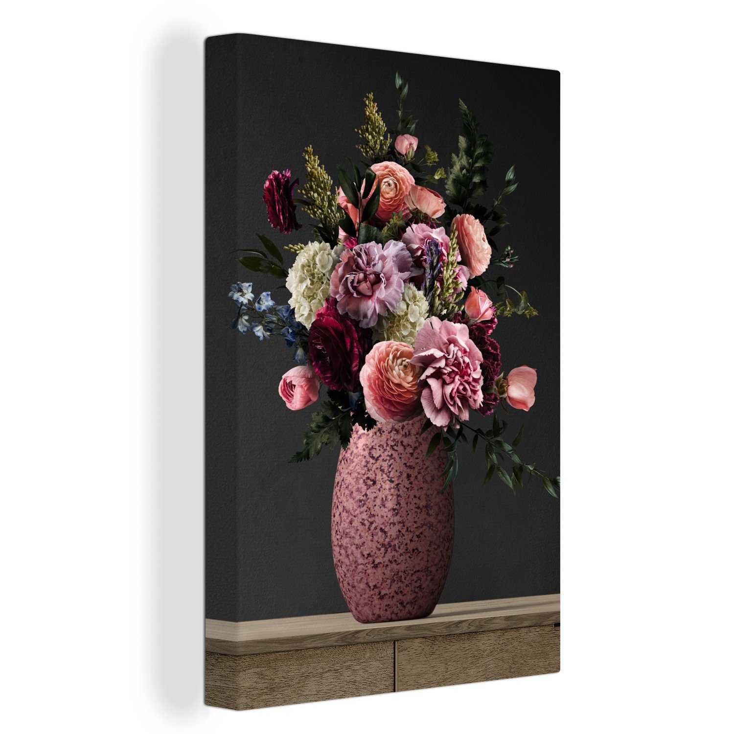 OneMillionCanvasses® Leinwandbild Farben - Blumen - günstig online kaufen