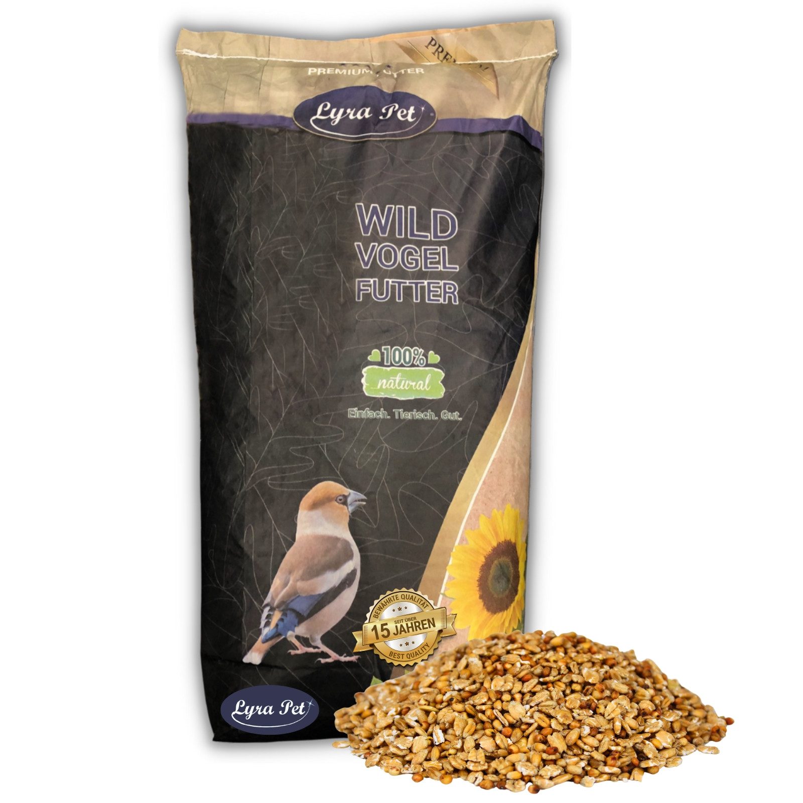 Lyra Pet 10 kg Lyra Pet® Fettfutter Basic Vogelfutter, für: Wildvogel