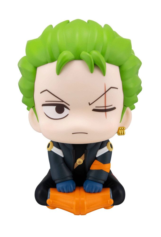 MegaHouse Erotik-Actionfigur One Piece Look Up PVC Statue Roronoa Zoro Future Island Egghead Ver. 1