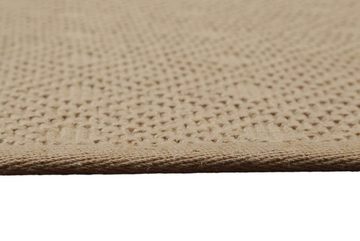 Teppich Hugo two, Wecon home, Höhe: 8 mm, nachhaltig, aus 100% Jute, mit Antirutschbeschichtung, Wohnzimmer