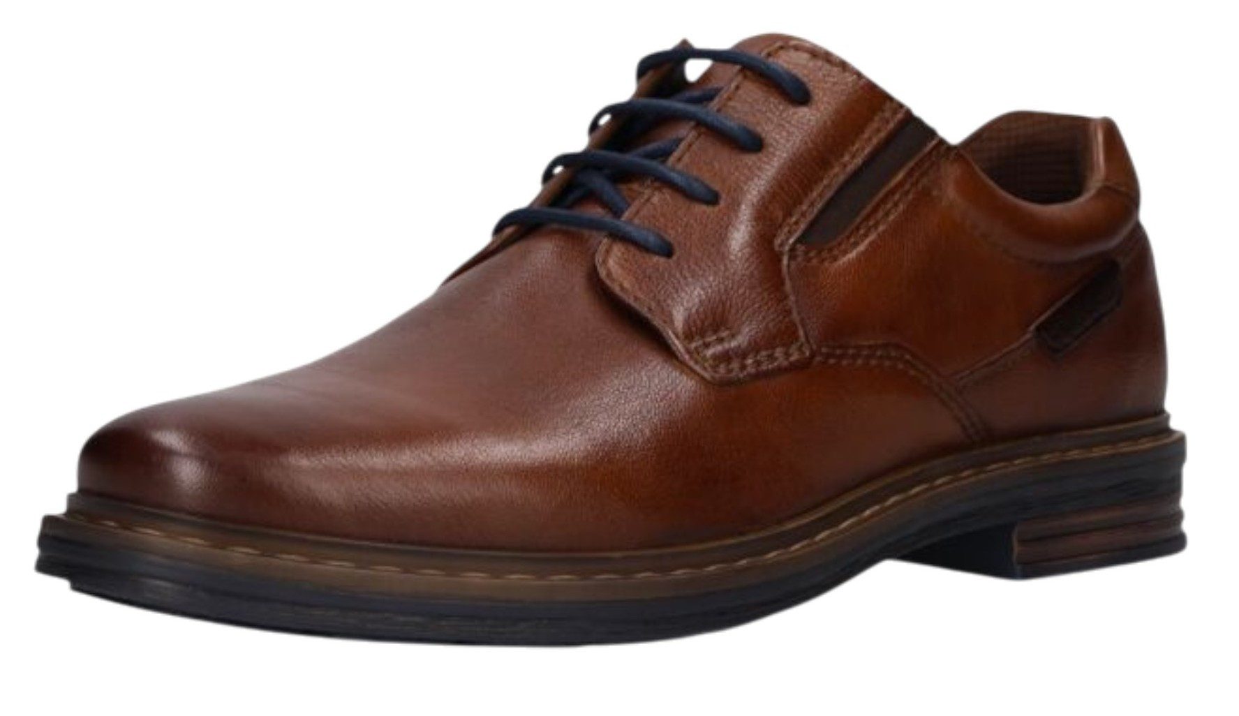 bugatti 311-AOC04-3500 6300 Cognac Schnürschuh
