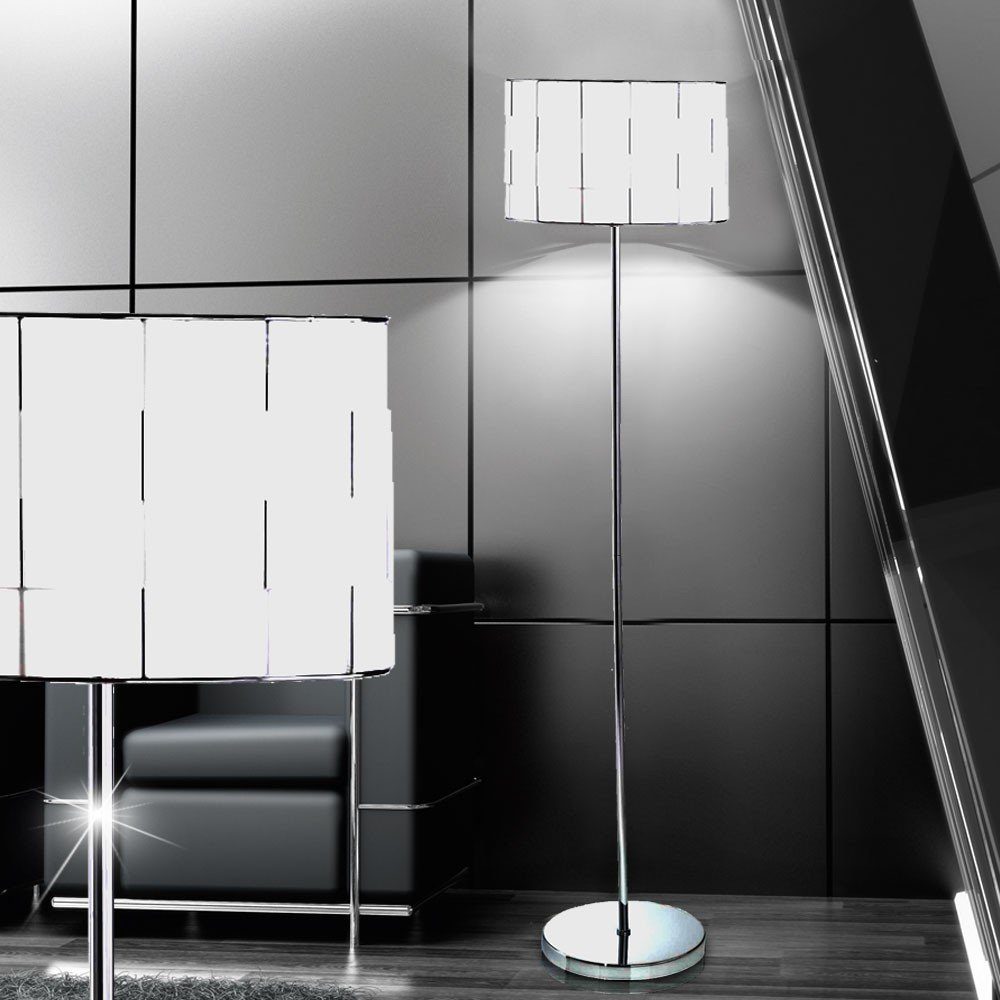 LED Decken Lampe Leuchte Design LED etc-shop Stand 7 Watt Büro Stehlampe, Warmweiß, Leuchtmittel Steh inklusive, Fluter