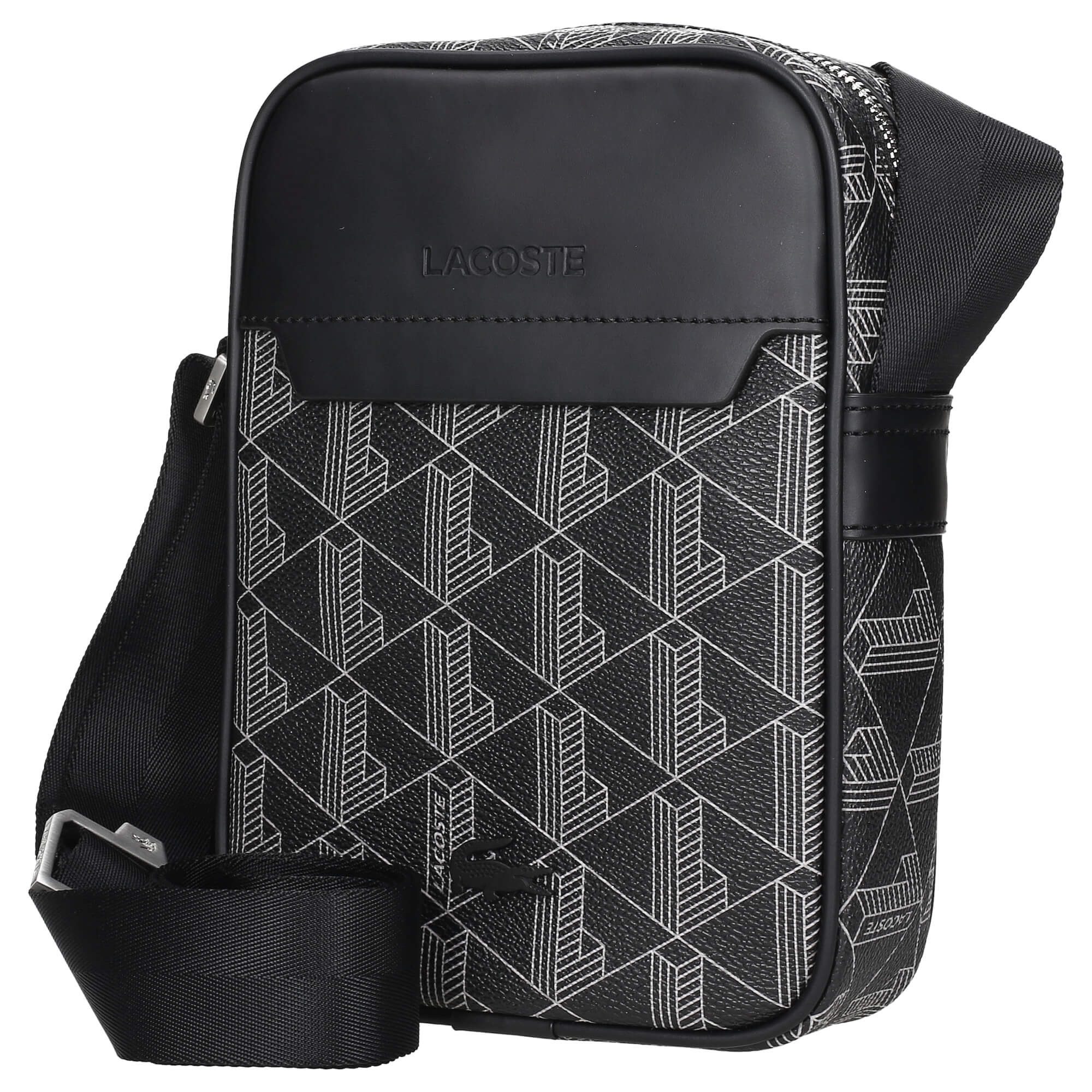 Lacoste Umhängetasche The Blend - vertical Umhängetasche 21.5 cm (monogram günstig online kaufen