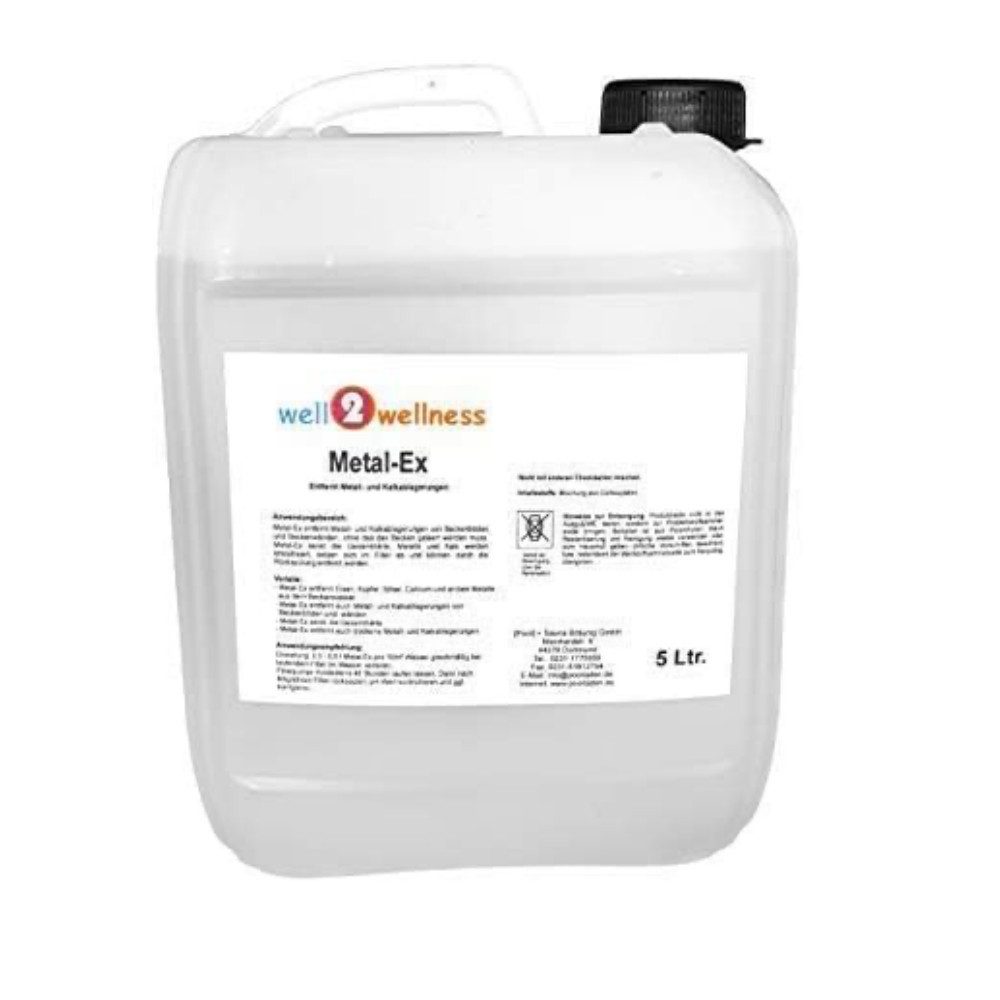 well2wellness® Poolpflege Metal-Ex 1-10 Liter - günstig online kaufen