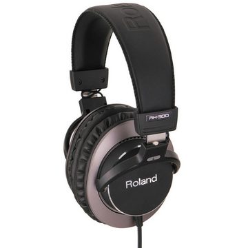 Roland RH-300 HiFi-Kopfhörer (Studio-Kopfhörer, mit Tisch-Stativ, 32 Ohm)