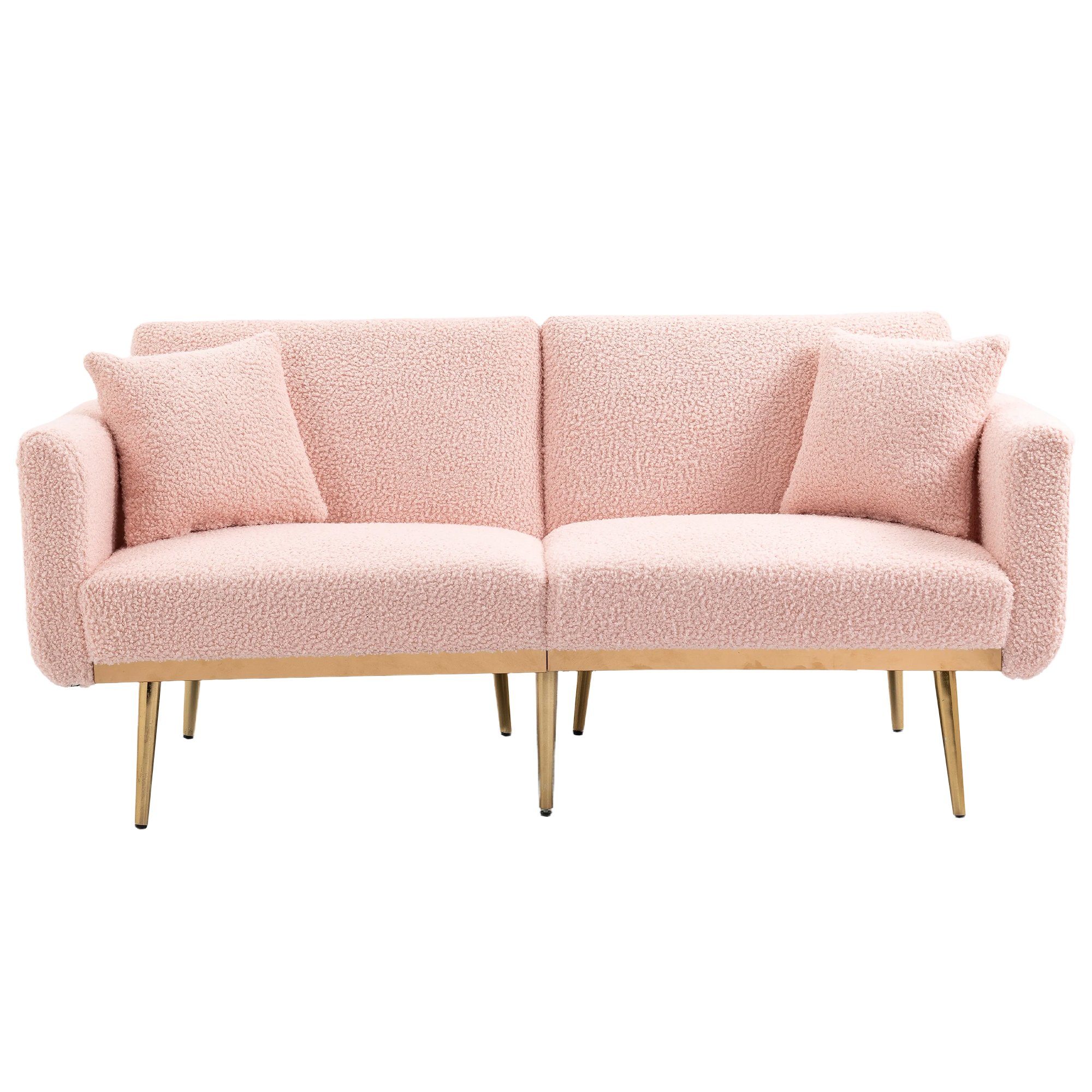 Sofa Rosa 4-Metallfüßen mit Ulife