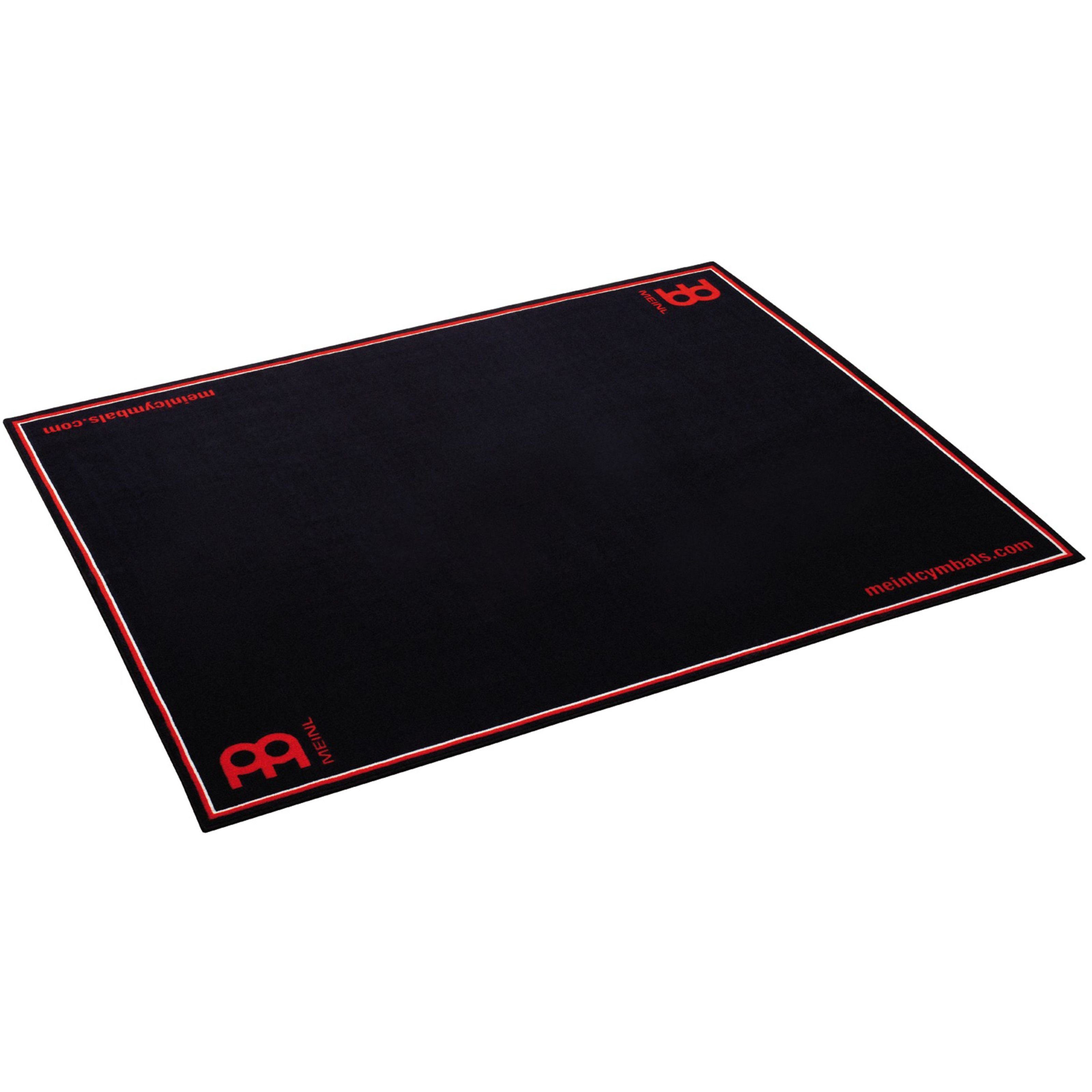 Meinl Percussion Musikinstrumentenständer, (Drum Teppich MDR-BK 160 x 200 cm schwarz, Zubehör für Drums, Drum-Teppiche), Drum Teppich MDR-BK, 160 x 200 cm, schwarz - Drum Teppich
