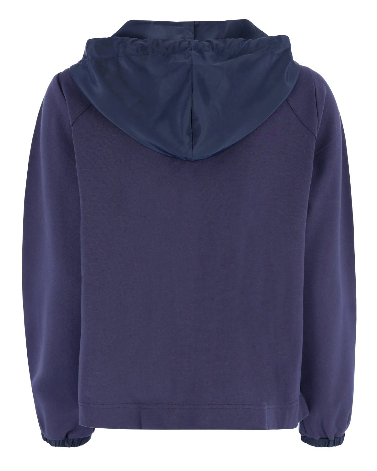 Hajo Kurzjacke Jacke mit Taft-Kapuze