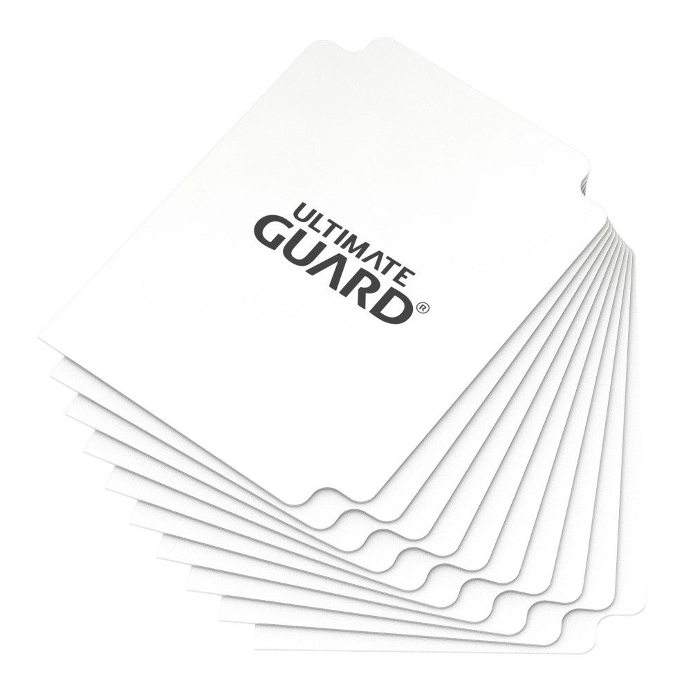 Actionfigur Ultimate Guard Card Dividers Standardgröße Weiß (10)