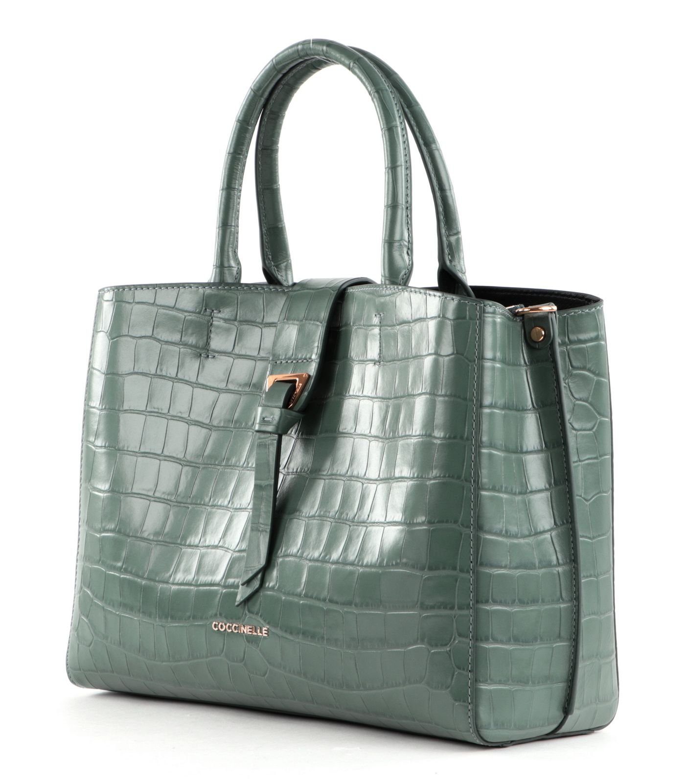 COCCINELLE Handtasche Alba Croco Shiny Soft günstig online kaufen