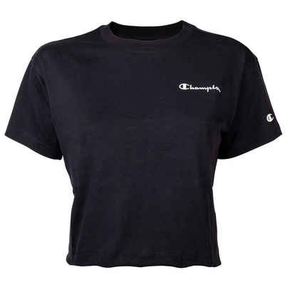 Champion T-Shirt »Kurzes Damen T-Shirt, Logo-Print, Rundhals,«