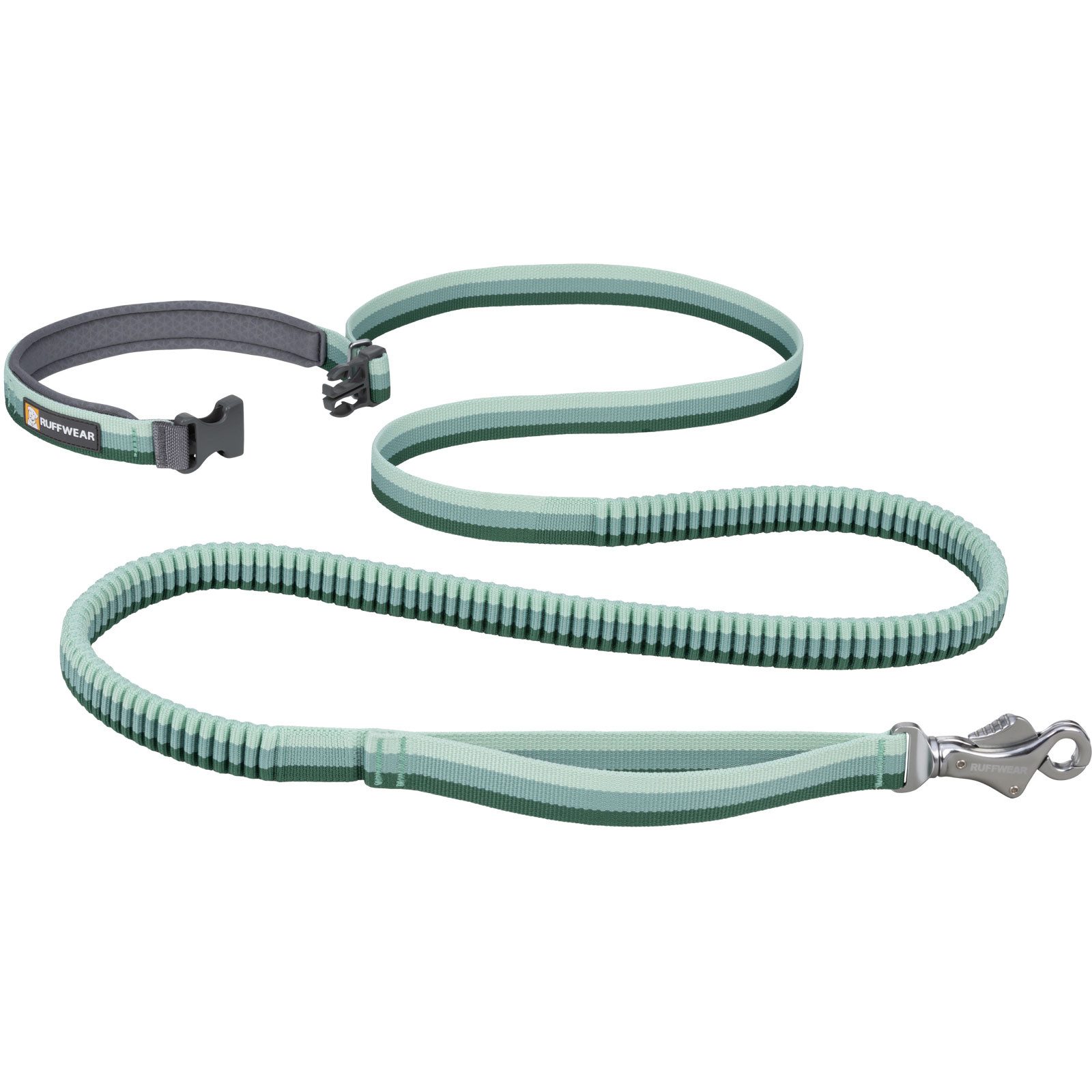 Ruffwear Hands-free-Leinen ROAMER™ Leash River Rock Green, Für ein dynamisches Leinen-Erlebnis
