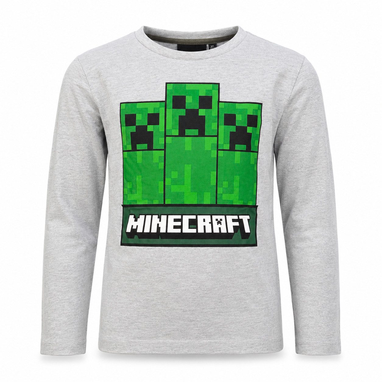 Minecraft Langarmshirt Minecraft Creeper Gamer Kinder Jungen langarm Shirt Gr. 116-152