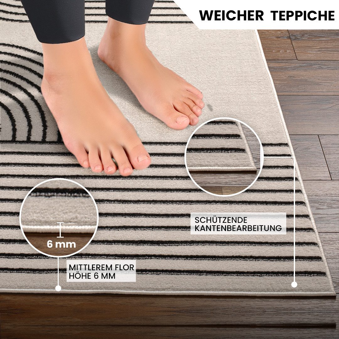 Livabliss Teppich DEHLI, rechteckig, Höhe: 11 günstig online kaufen