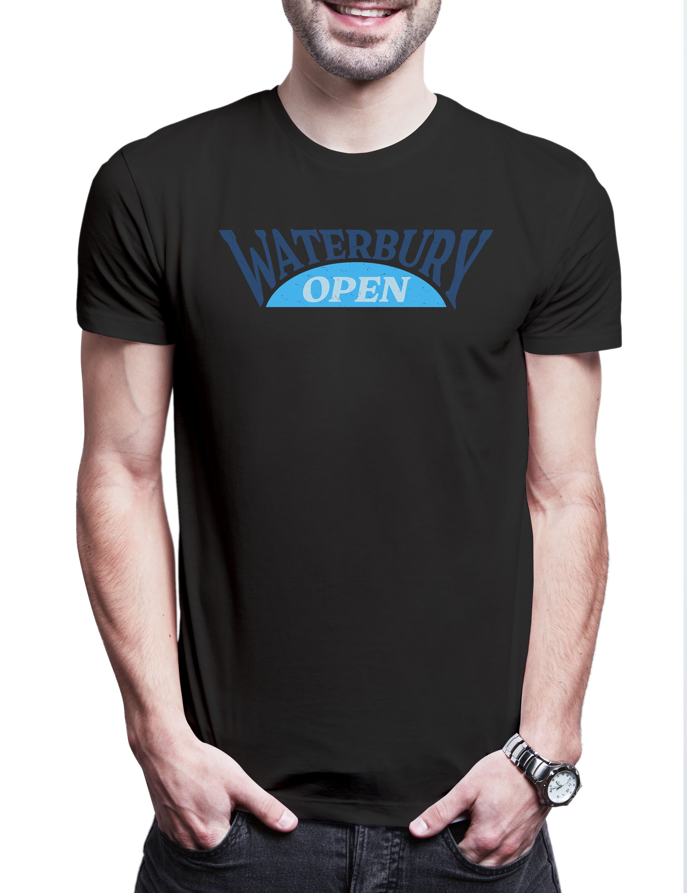 Print-Shirt Waterbury Open I Herren T-Shirt Golf Comedy Happy Film Gilmore Movie