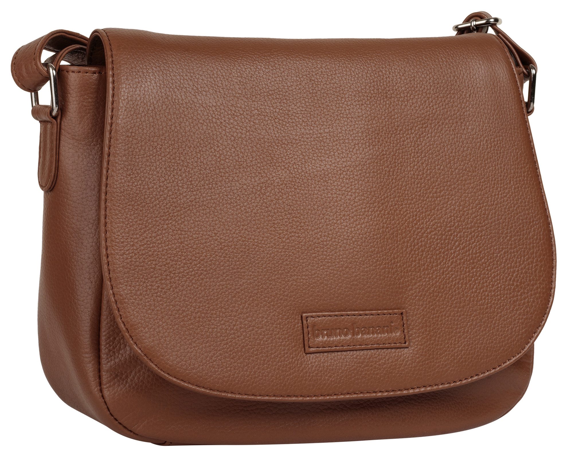 Bruno Banani Umhängetasche, echt Leder