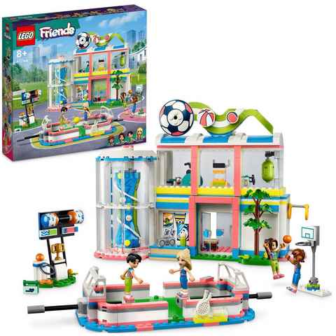 LEGO® Konstruktionsspielsteine Sportzentrum (41744), LEGO® Friends, (832 St), Made in Europe