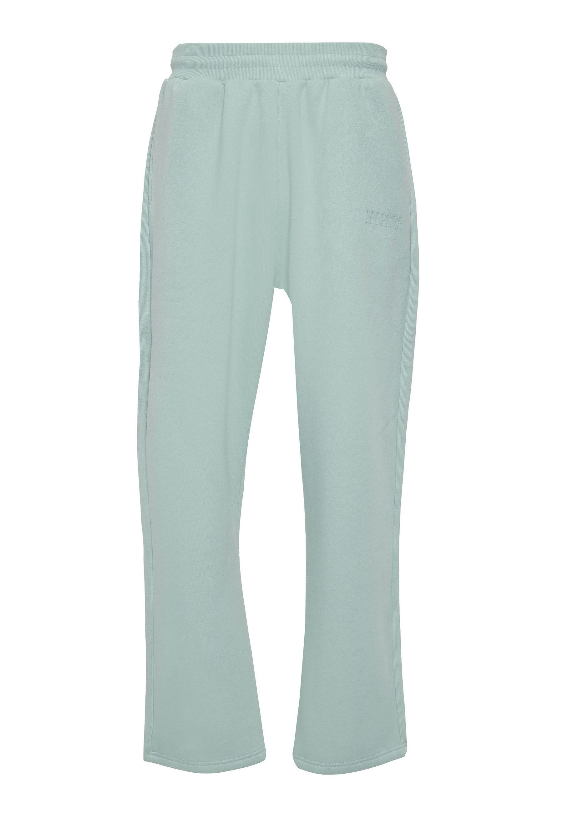 Dropsize Sweathose Dropsize OPEN LEG JOGGER MIT SEITENSTREIFEN (1-tlg)