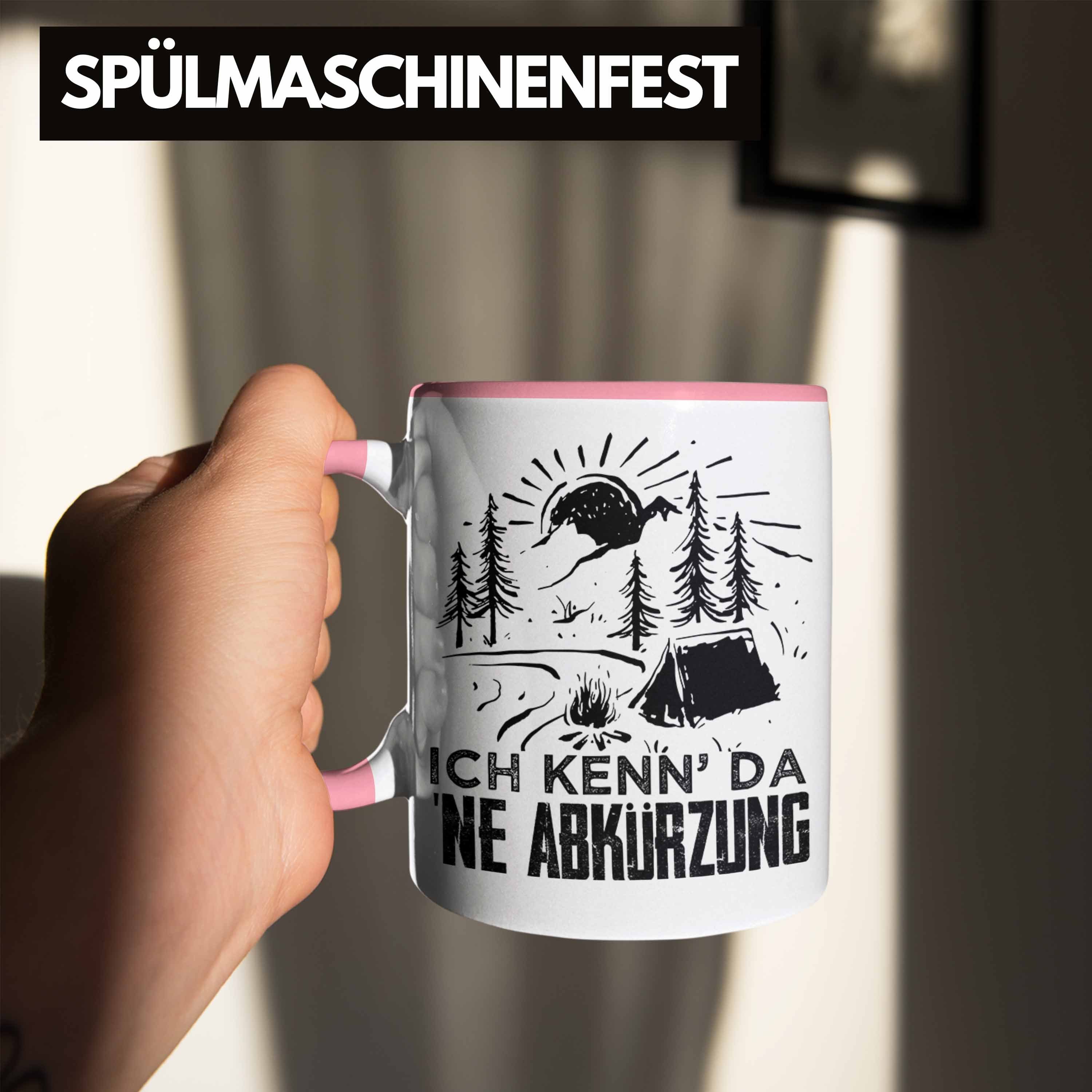 Da Geschenke Tasse Alpen Wandern Ich Abkürzung Ne Trendation - Geschenkidee Tasse Trendation Berge Wanderer Geschenk Rosa Kenn