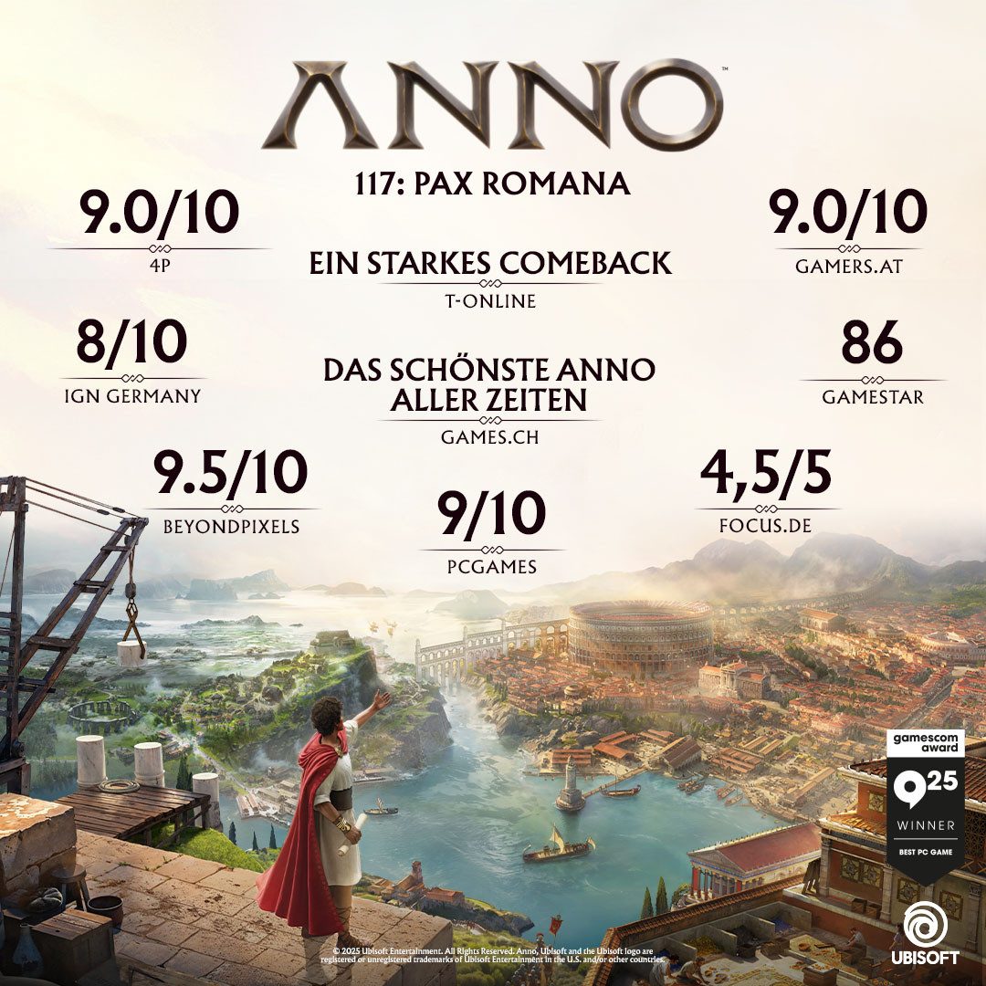 Anno 117 Pax Romana PlayStation 5