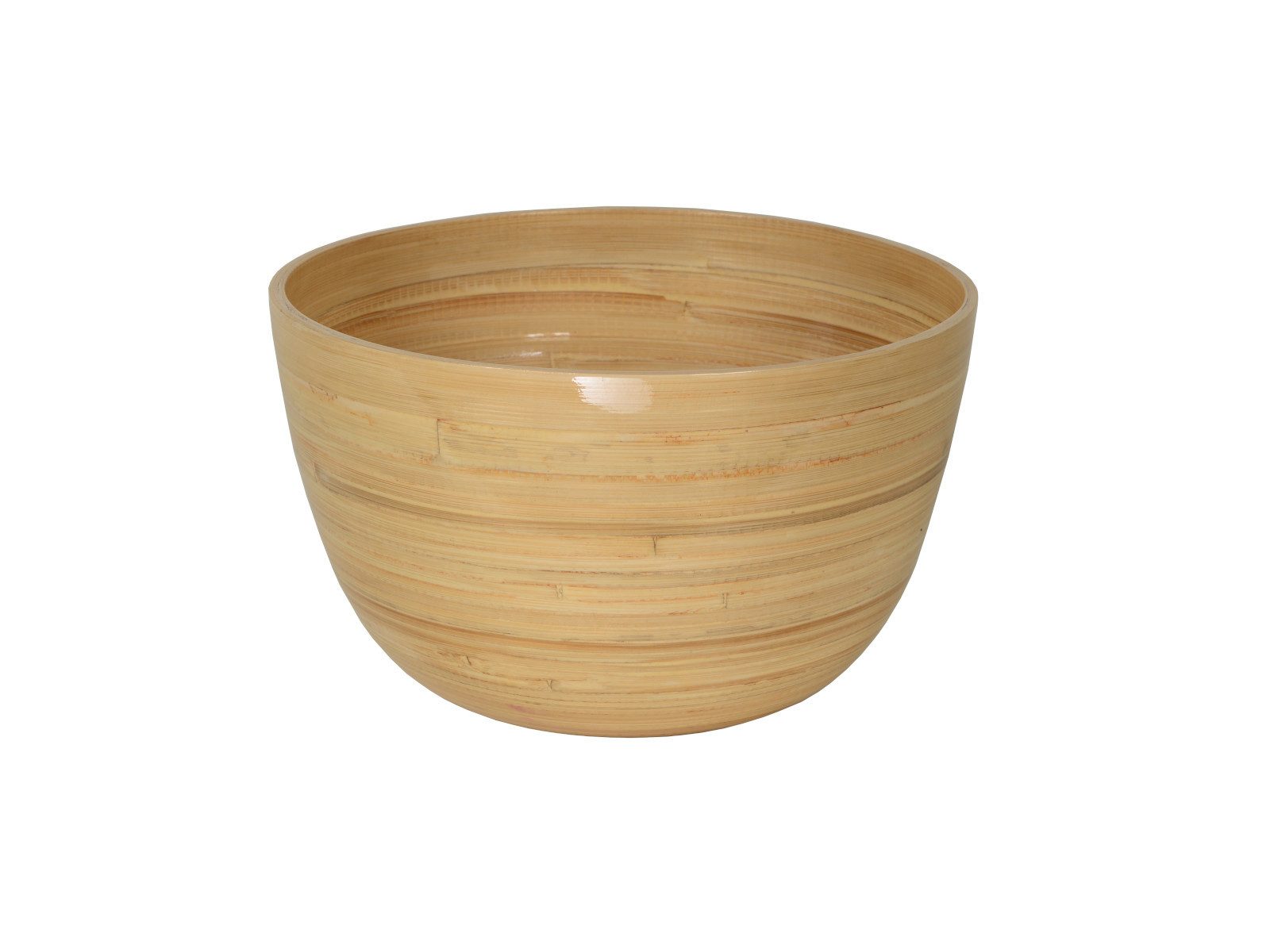 albert l. (punkt) Schüssel L. (punkt) Bambus-Schüssel natur 26 x 16 cm, Bambus, (Schüsseln & Schalen), Schüssel 26x16