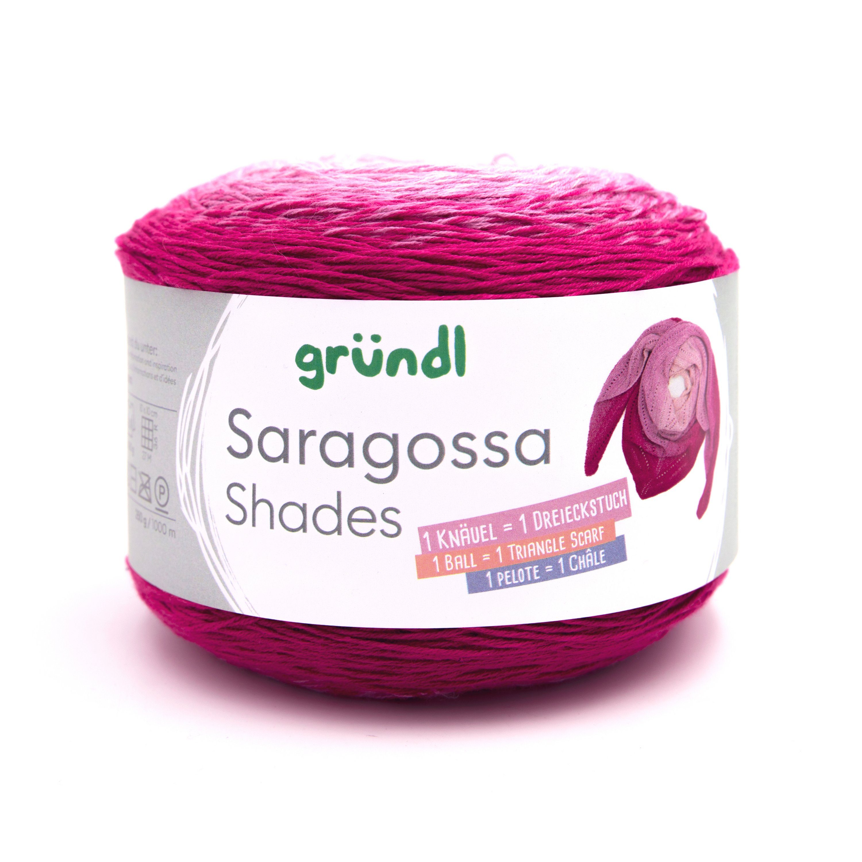 Gründl Saragossa Shades Häkelwolle, 250 g
