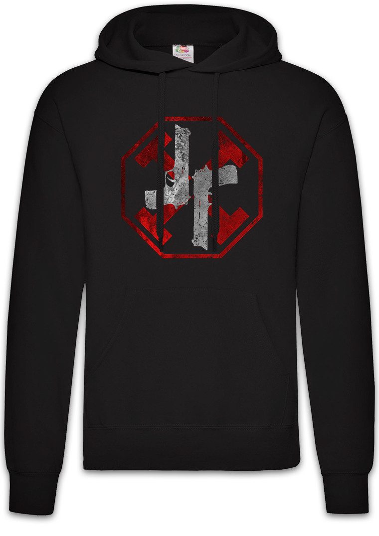 Hoodie Gun Kata Herren Hoodie Symbol Sign Logo Insigina Equilibrium John