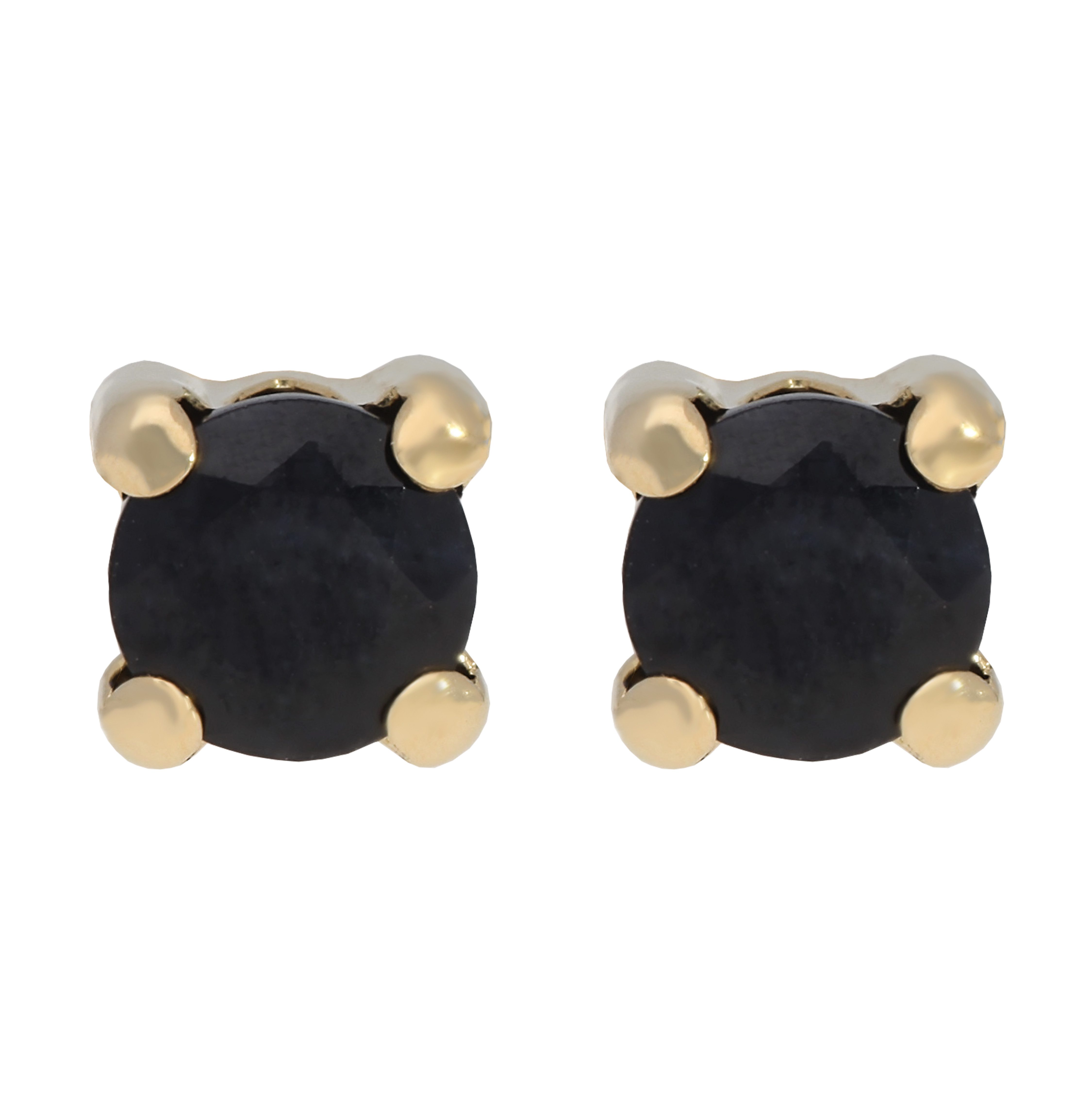 Firetti Paar Ohrstecker Schmuck Geschenk Gold 375 Ohrschmuck Ohrringe Solitär, mit Saphir, Smaragd oder Rubin