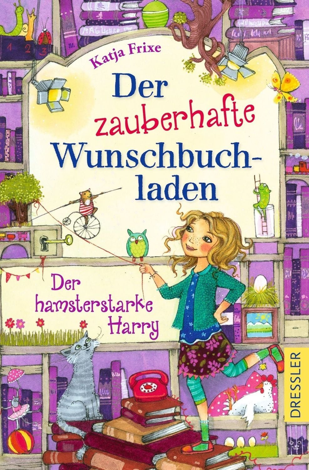 Der zauberhafte Wunschbuchladen 2. Der hamsterstarke Harry / Katja Frixe